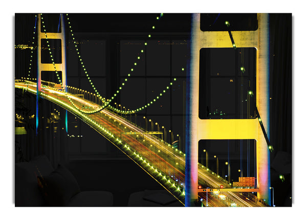 San Francisco Brücke aus nächster Nähe