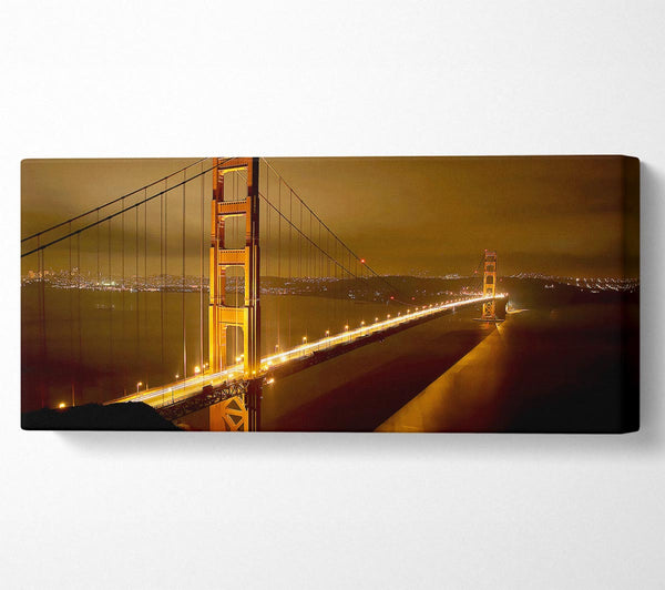 San Francisco Bridge Golden Mist