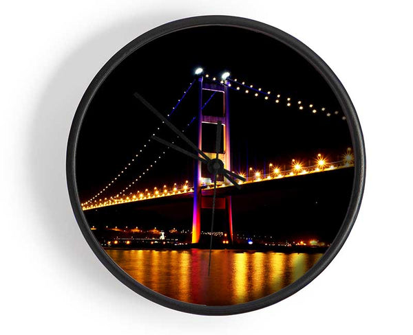 San Francisco Bridge Reflections Clock - Wallart-Direct UK