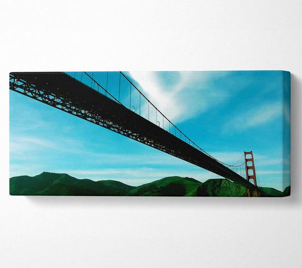 San Francisco Golden Gate Bridge Blue View