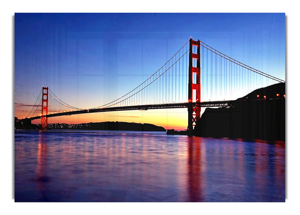 San Francisco Golden Gate Bridge Sunrise