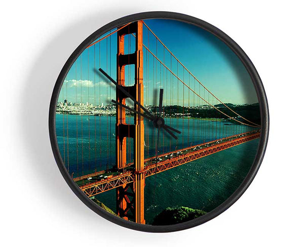 San Francisco Clock - Wallart-Direct UK