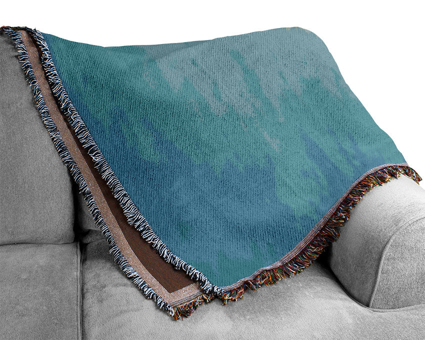 Sunset Harbour Bridge Woven Blanket