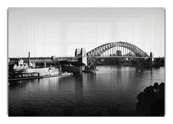 Sydney Harbour Bridge B~w