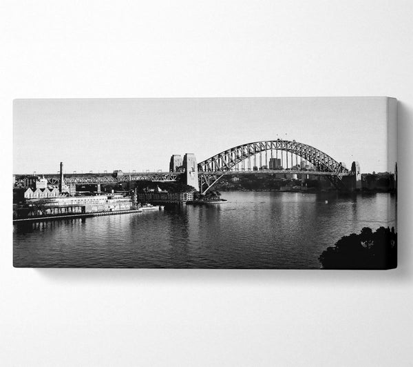 Sydney Harbour Bridge B und W