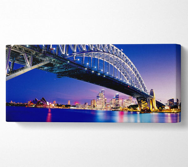 Sydney Harbour Bridge Blue Night