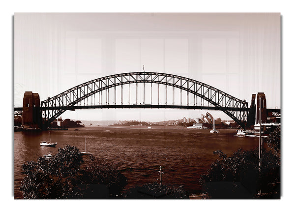 Sydney Harbour Bridge Brown