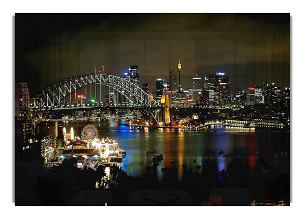 Sydney Harbour Bridge Evening Glow