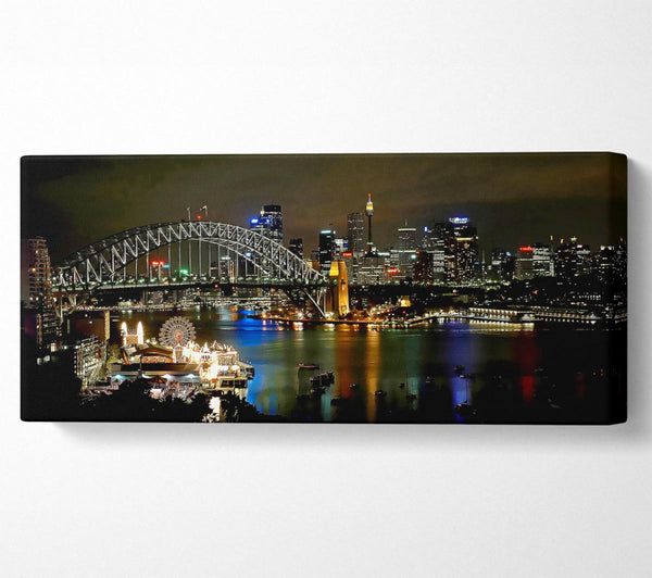 Abendrot der Sydney Harbour Bridge