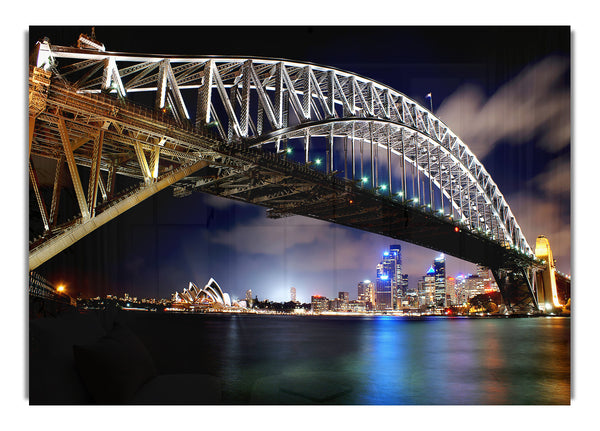 Sydney Harbour Bridge Night Lights