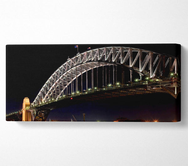 Nachtlicht am Hafen von Sydney
