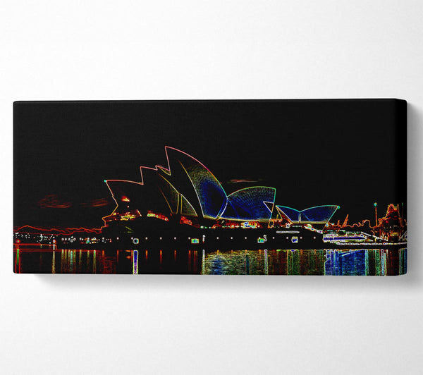 Psychedelisches Sydney Opera House