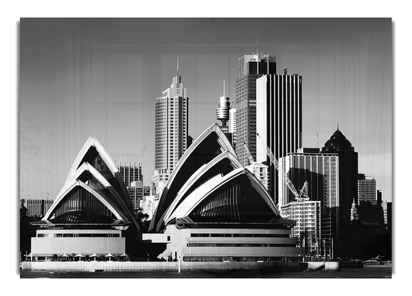 Sydney Opera House B~w