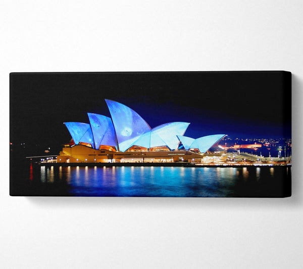 Nachtglühen im Sydney Opera House