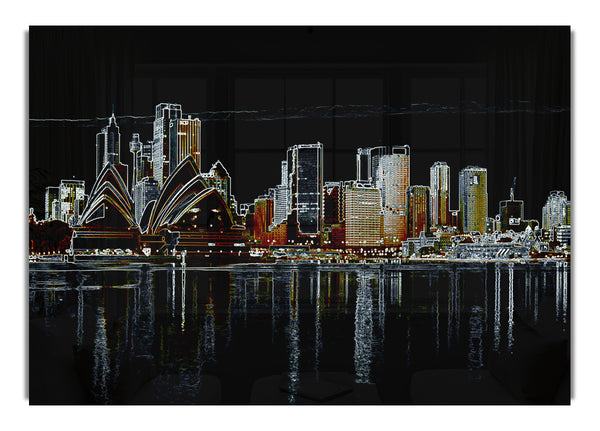 Sydney Skyline Opera House
