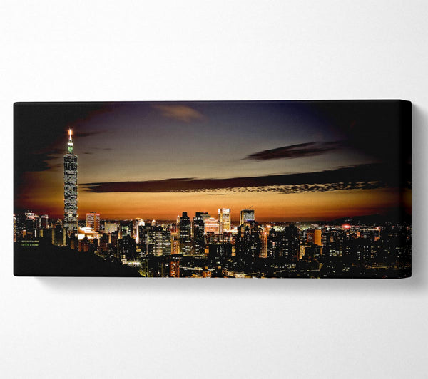 Skyline von Taipeh