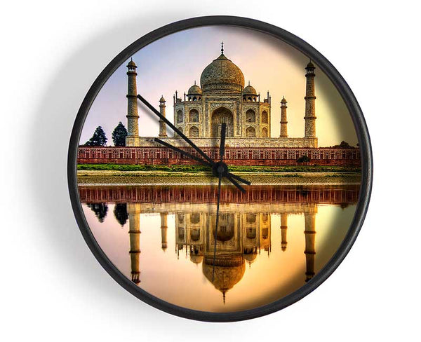 Taj Mahal India Clock - Wallart-Direct UK
