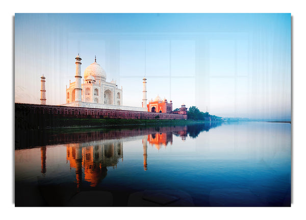 Taj Mahal Water Reflections