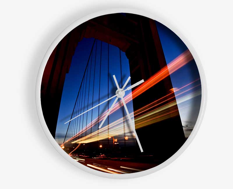 The Bridge Of Light Clock - Wallart-Direct UK