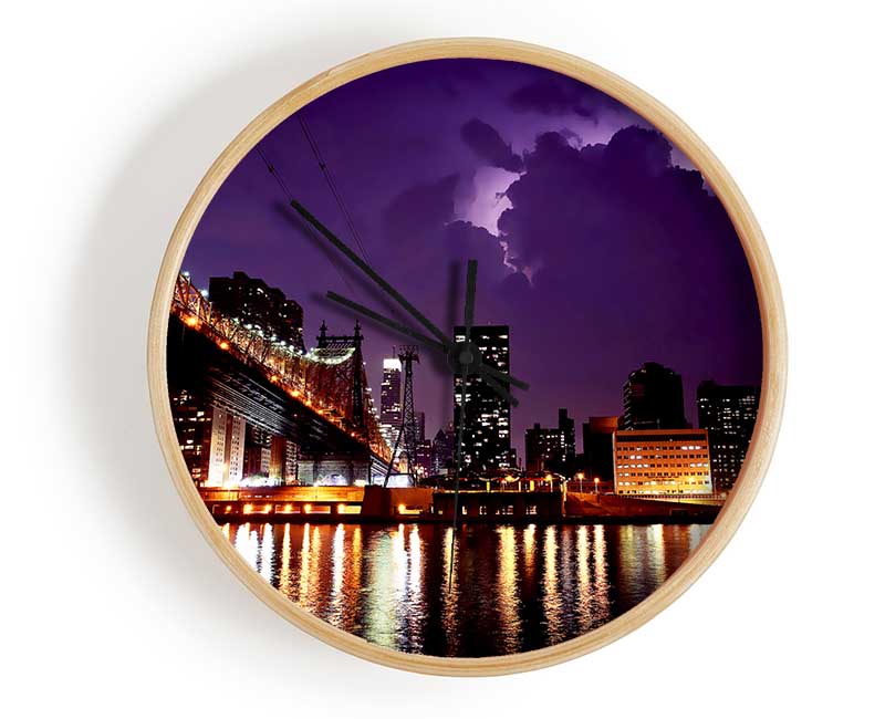 The Bridge To The Other Side Clock - Wallart-Direct UK