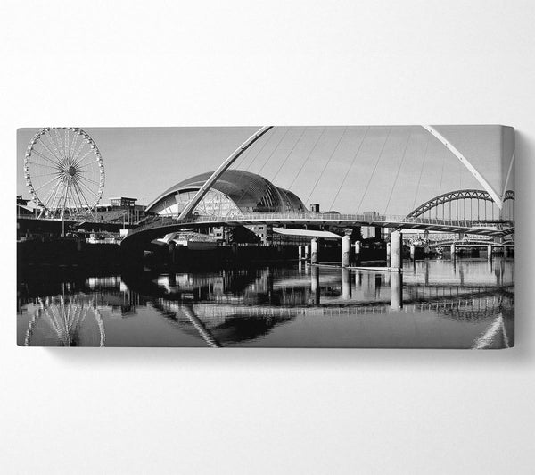 The City Of Fun Newcastle B n W