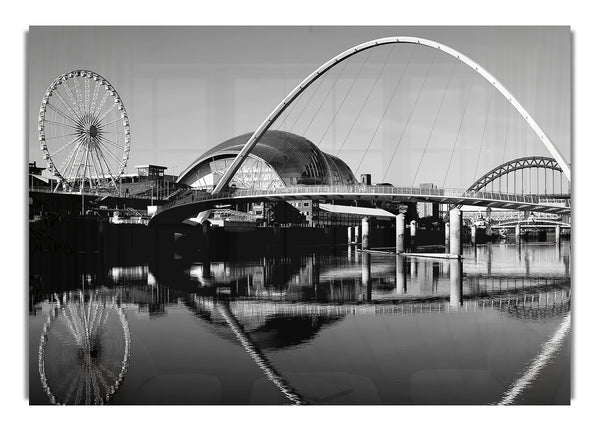 The City Of Fun B~w