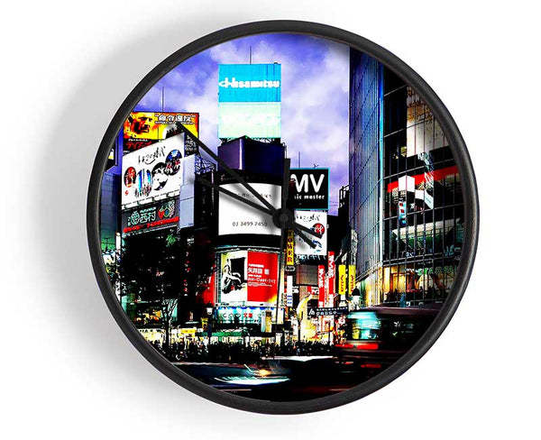The Energy Of New York City Clock - Wallart-Direct UK