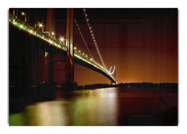 The Golden Gate Bridge Brown