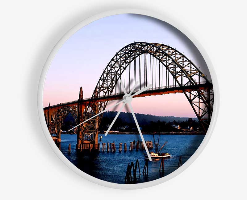 The Gothic Bridge Over The River Clock - Wallart-Direct UK