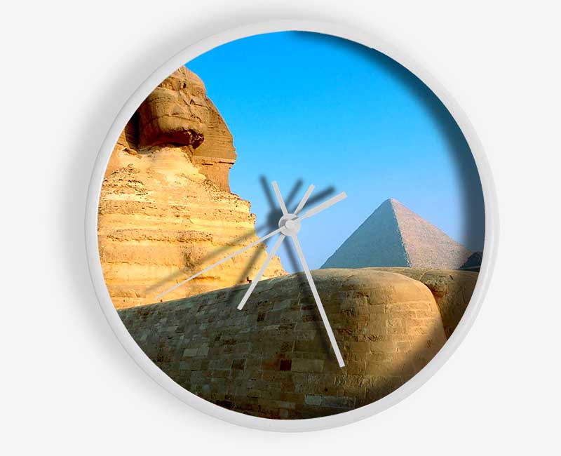 The Great Sphinx Egypt Clock - Wallart-Direct UK