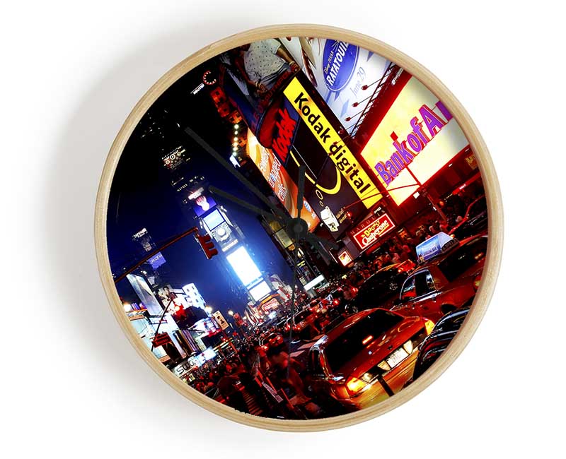 The Heart Of New York City Clock - Wallart-Direct UK