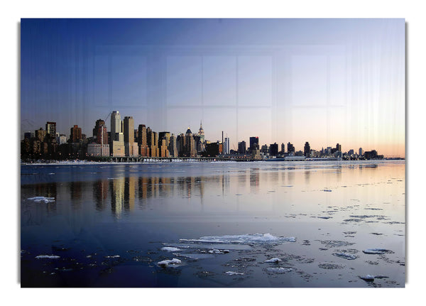 The Ice City On A Winters Day
