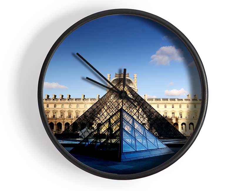 The Louvre Paris Clock - Wallart-Direct UK