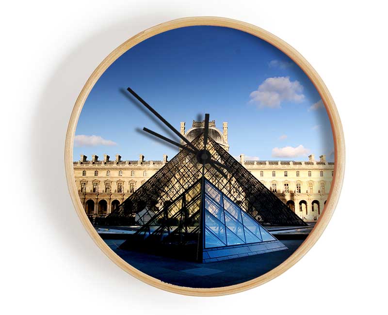 The Louvre Paris Clock - Wallart-Direct UK