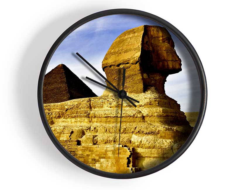 The Sphinx Egypt Clock - Wallart-Direct UK