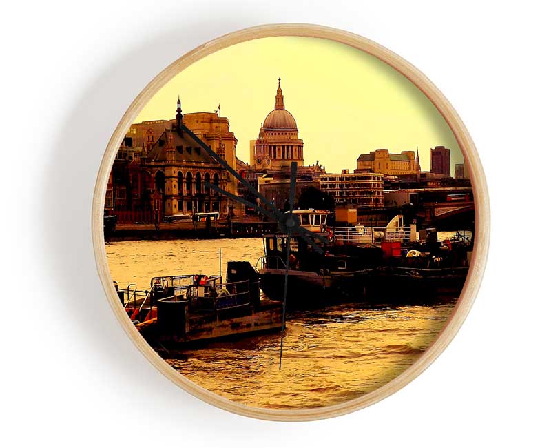 The Thames Clock - Wallart-Direct UK