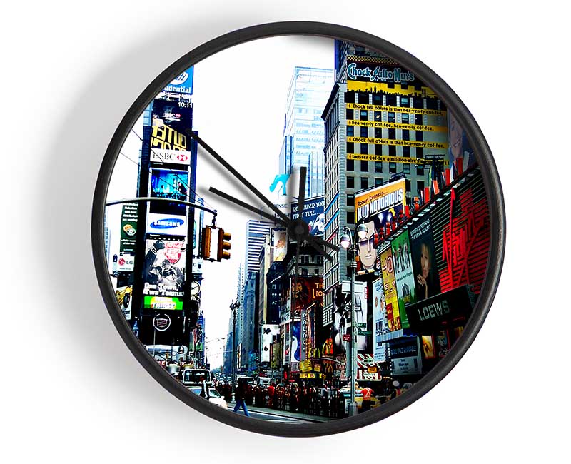 Times Square NYC Clock - Wallart-Direct UK