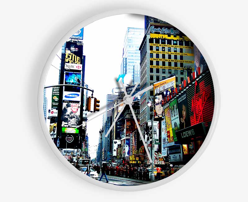 Times Square NYC Clock - Wallart-Direct UK