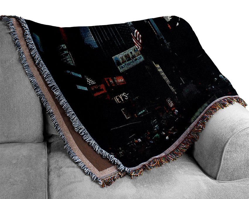 Times Square Woven Blanket