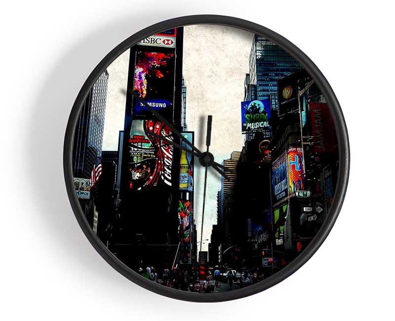 Times Square Clock - Wallart-Direct UK