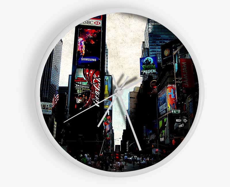 Times Square Clock - Wallart-Direct UK