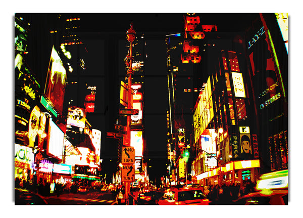 Tokyo Broadway At Night