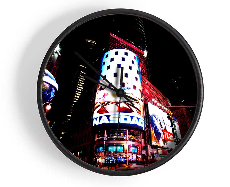 Tokyo Night Lights Clock - Wallart-Direct UK