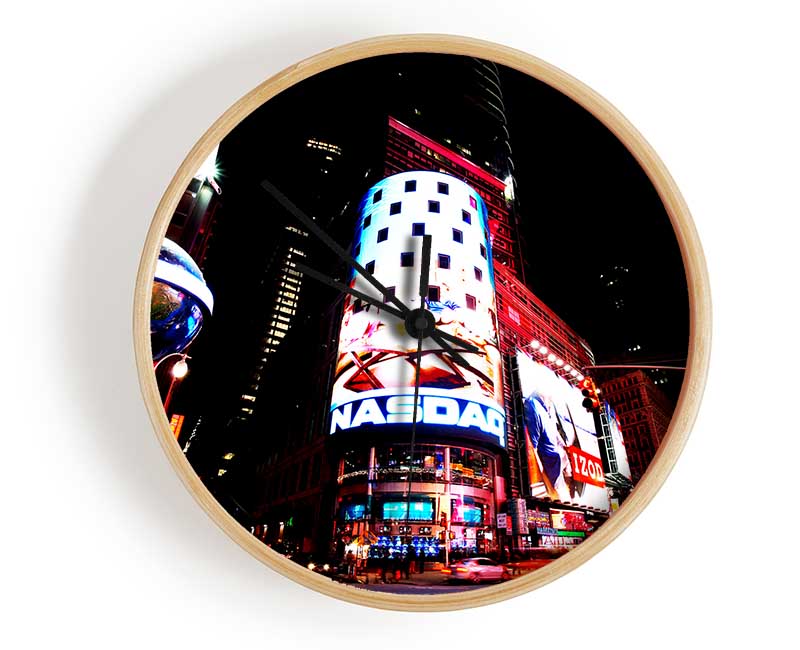 Tokyo Night Lights Clock - Wallart-Direct UK