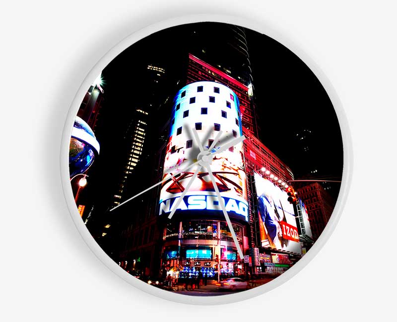 Tokyo Night Lights Clock - Wallart-Direct UK