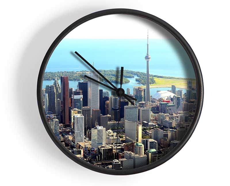 Toronto Canada Clock - Wallart-Direct UK