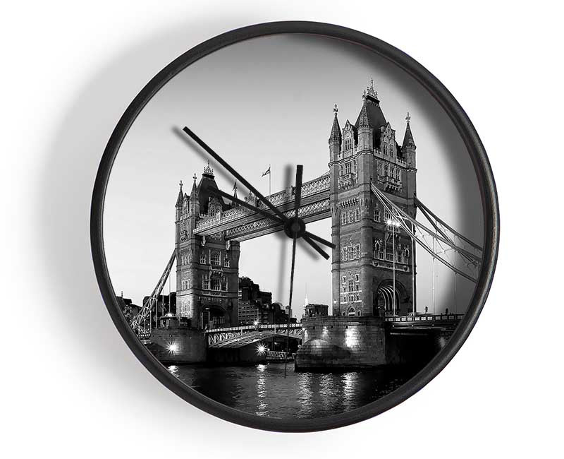 Tower Bridge Evening Clock - Wallart-Direct UK