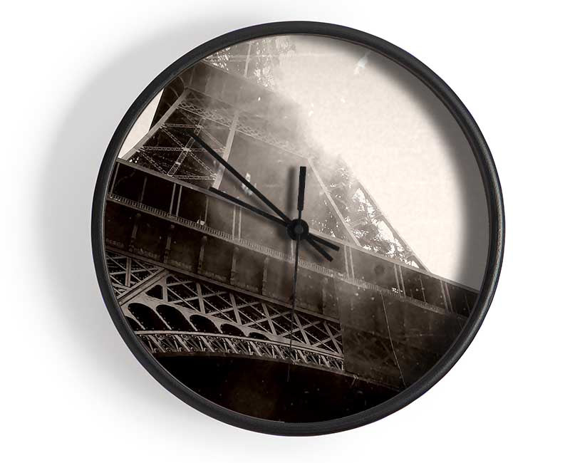 Tower Eiffel Paris Clock - Wallart-Direct UK