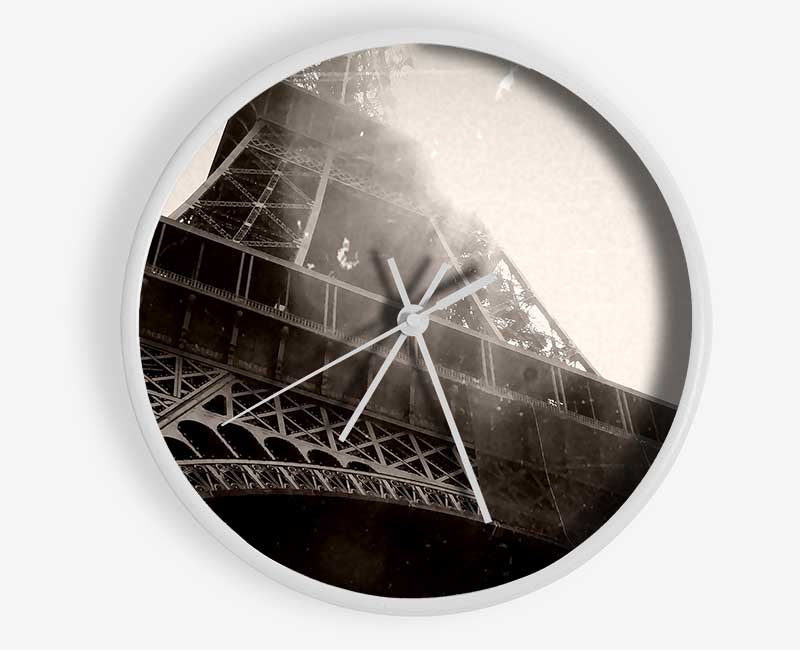 Tower Eiffel Paris Clock - Wallart-Direct UK