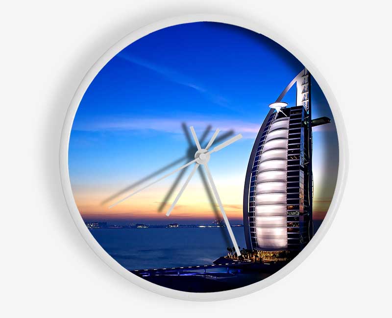 Tower Of The Arabs Clock - Wallart-Direct UK